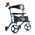 Hugo Sidekick Side-Folding Rollator Walker with Seat Blueberry