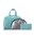 Designer Brand Cosmetic Bag Teal Set