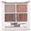 Designer Brand Quad Eye Shadow Brilliant Brown